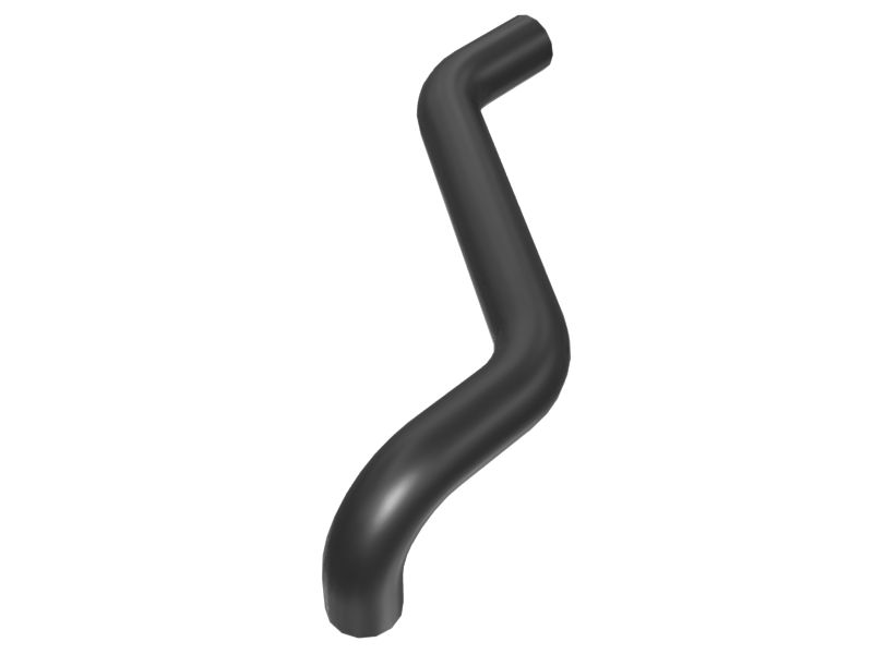 Шланг радиатора с внутренним диаметром 62,50 мм