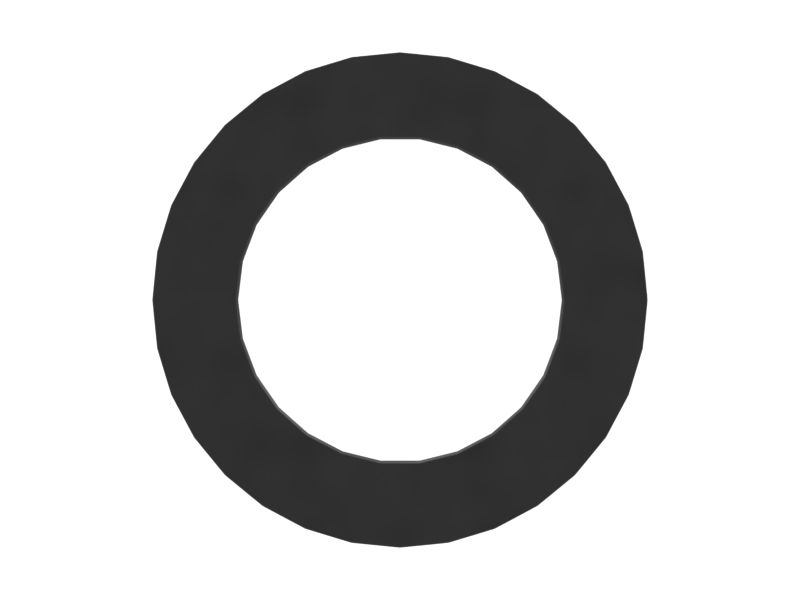 Резиновая проставка, внутренний диаметр 12,70 мм