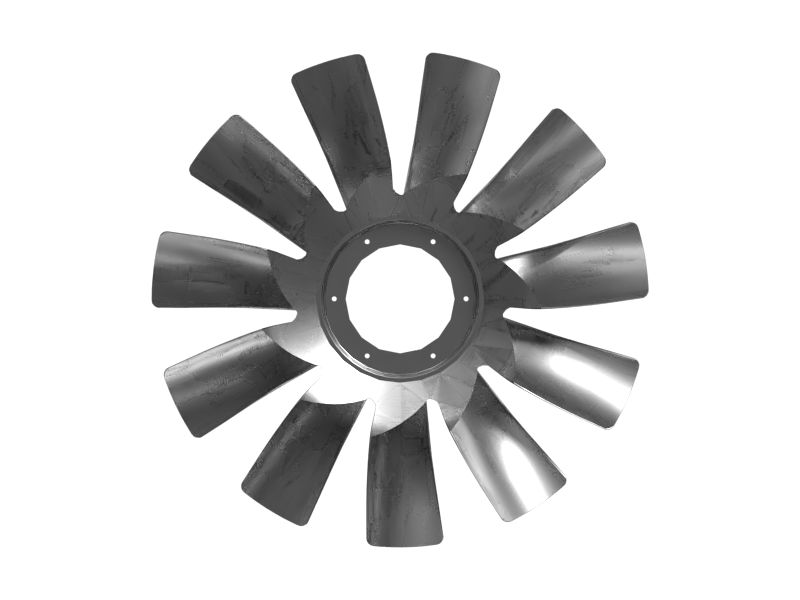 11-лопастной всасывающий вентилятор