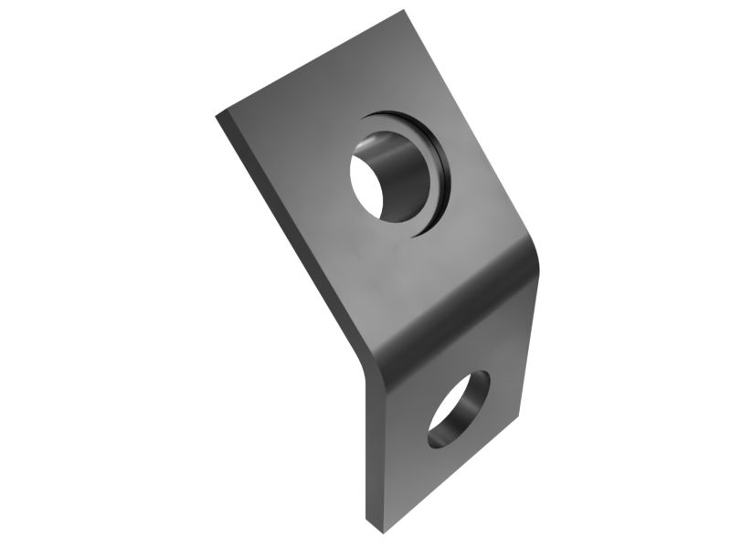 642-7272: 3mm Thickness Generator Enclosure Mounting Bracket
