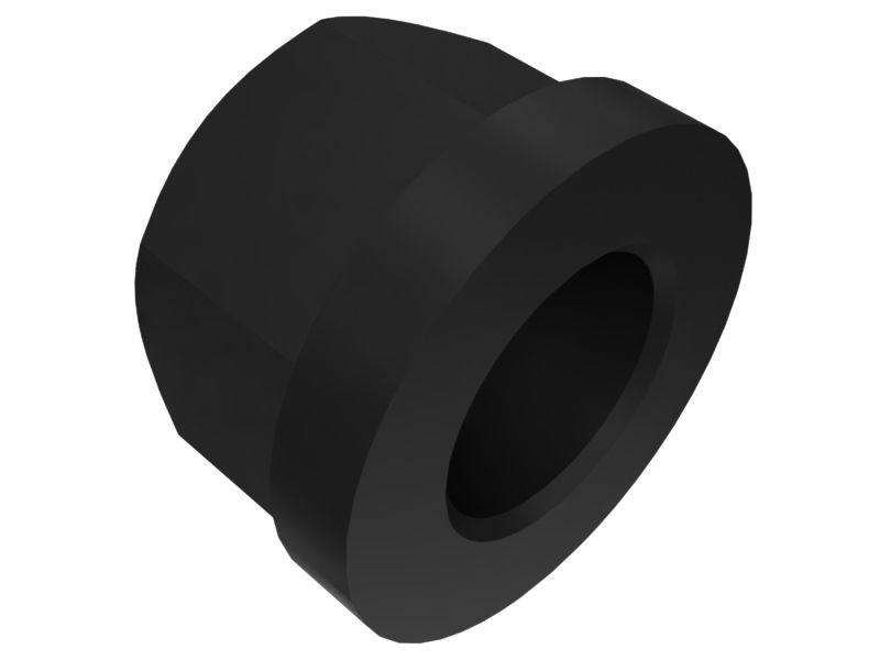 Шестигранная фланцевая гайка M10 x 1 мм