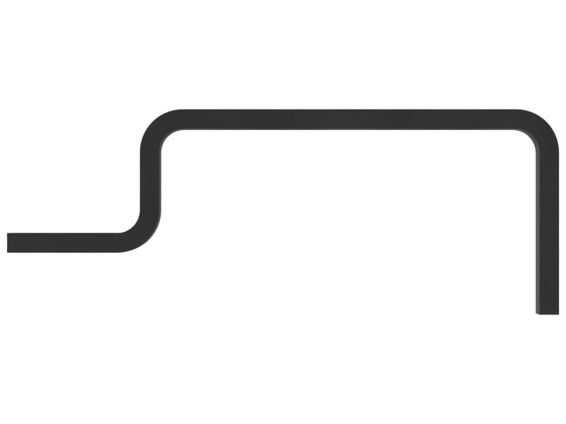Quick Coupler Lines Mounting Bracket