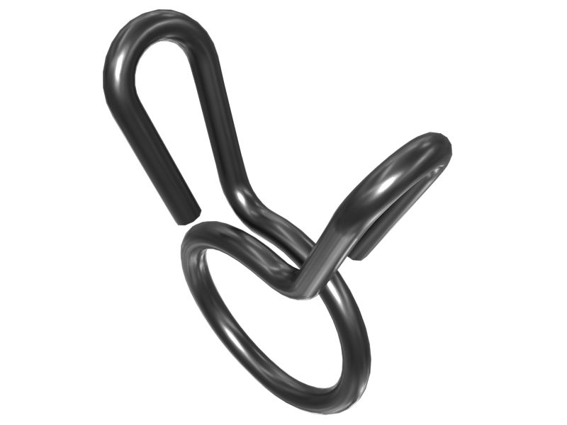 Трубный хомут с пружинным зажимом, внутренний диаметр 11 мм