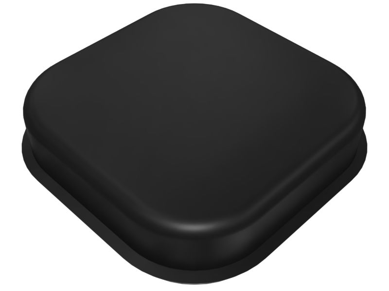 Красная линза заднего стоп-сигнала длиной 104 мм