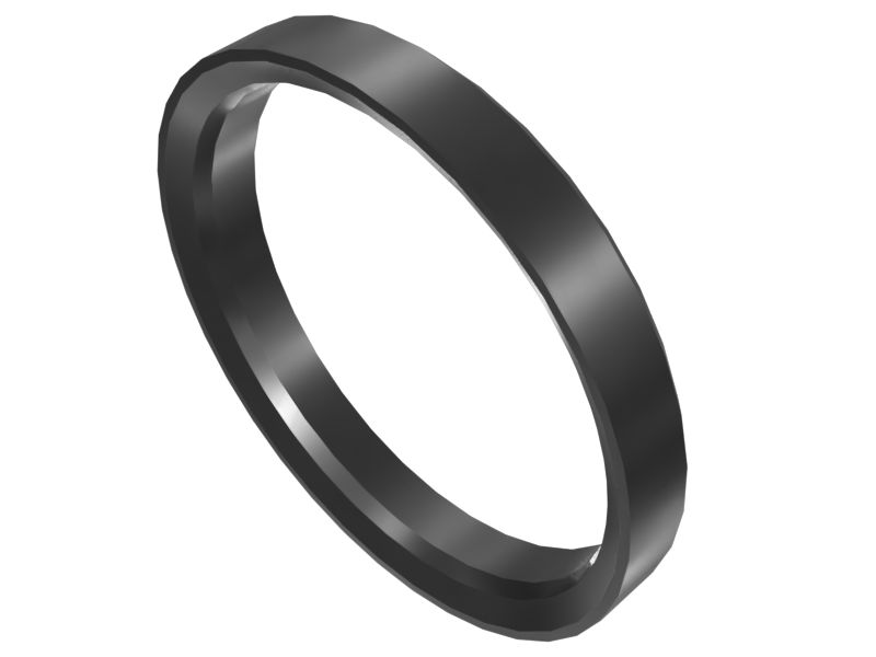 Входная V-образная посадочная вставка из литого стального сплава диаметром 39,10 мм