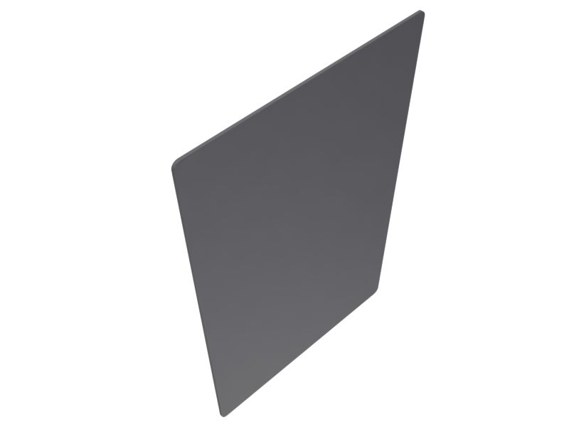 Светло-зеленое переднее защитное стекло толщиной 5 мм