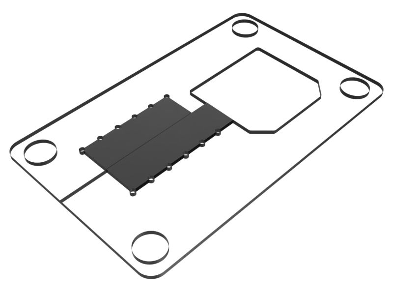 636-5114: 3mm Thickness Cover Plate Baffle