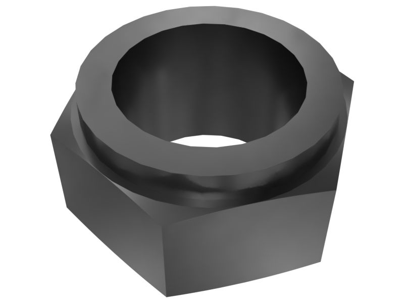 Шестигранная стопорная гайка M100 x 2 мм