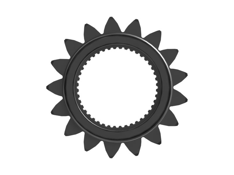 Стальная солнечная шестерня, наружный диаметр 125,56 мм