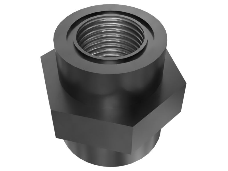 Прямой переходник длиной 54,00 мм