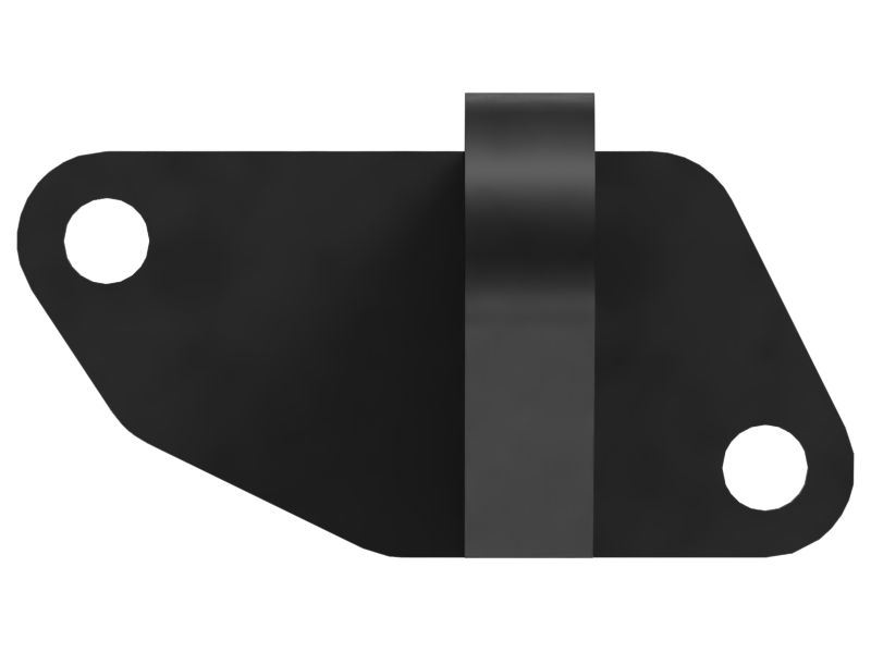 Опора камнезащитного и антивандального ограждения