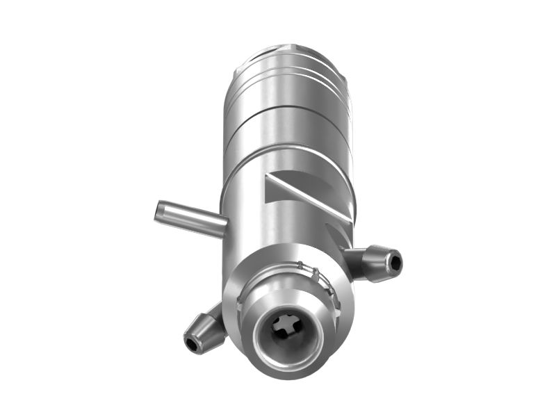 Топливная форсунка с компактной верхней частью корпуса