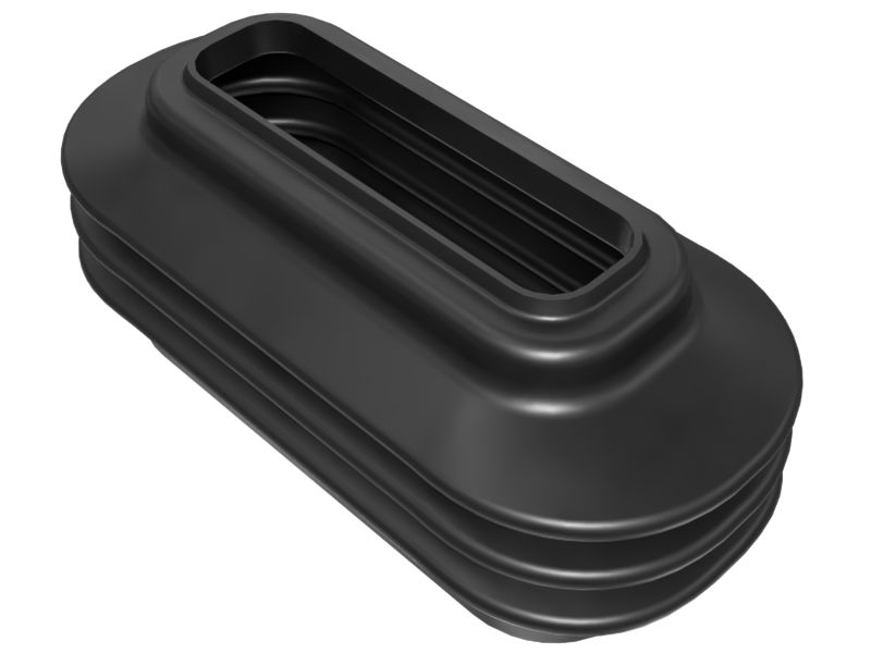 Гофрированная мембрана, ширина 124 мм