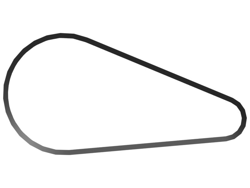 Клиновой зубчатый ремень