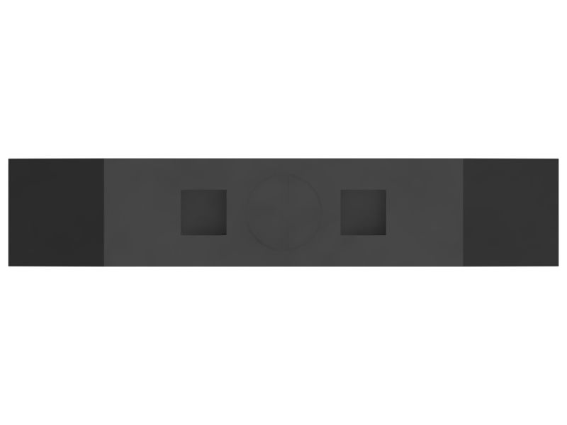 Концевой зажим прямоугольной формы