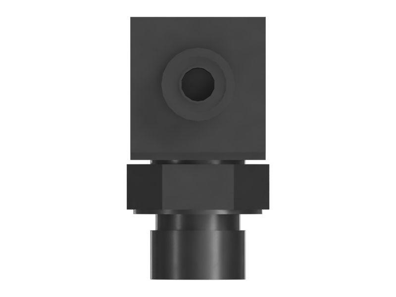 Переходной коленчатый патрубок 90° (ORFS/STOR)