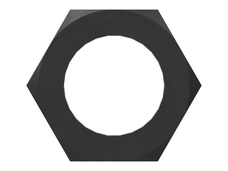 Шестигранная контргайка M18 x 1,5 мм