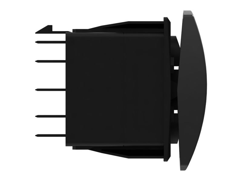 Двухполюсный кулисный переключатель освещения