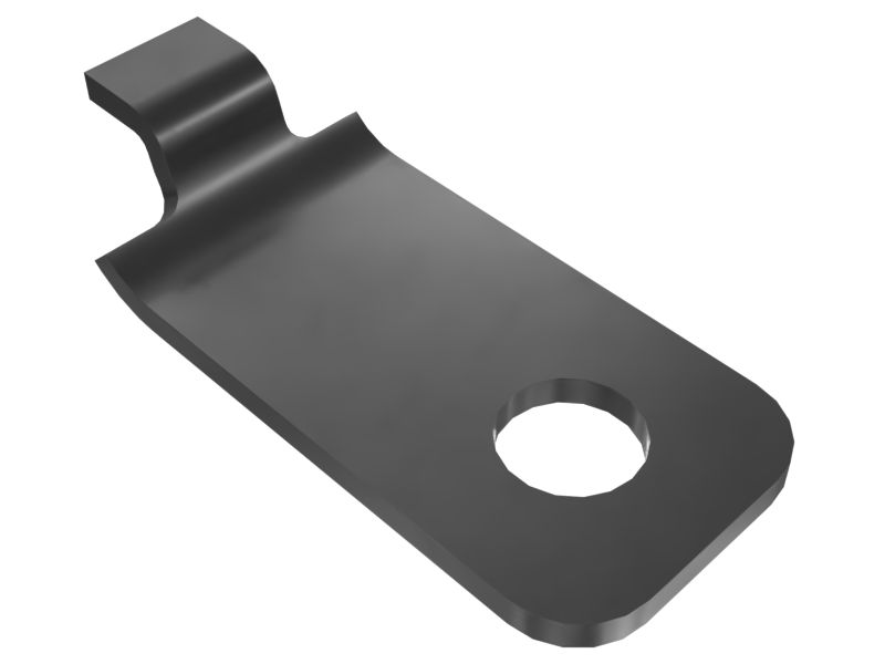 Зажим для половинного язычка с одной трубкой диаметром 12,70 мм