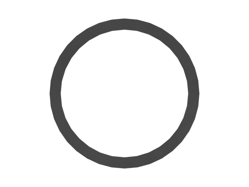 Уплотнительное поршневое кольцо, наружный диаметр 25,4 мм