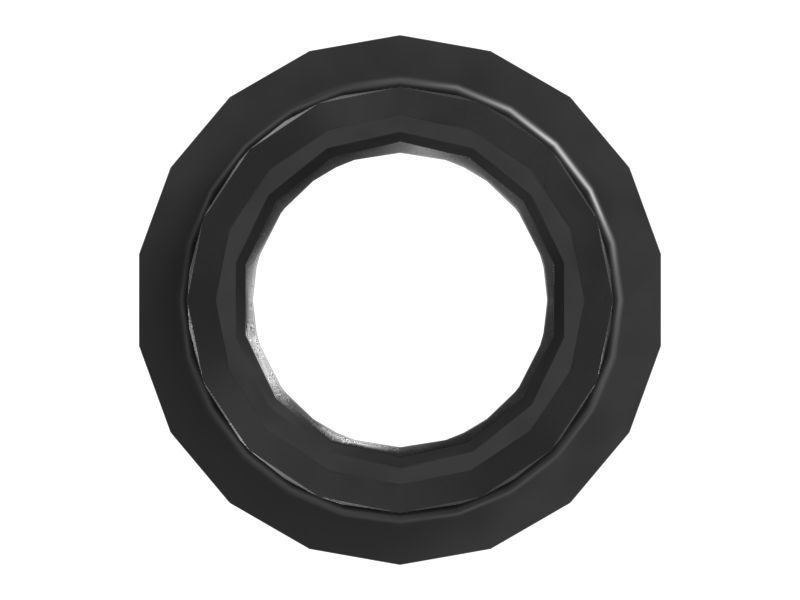 Литая чугунная направляющая втулка клапана с общей длиной 85 мм