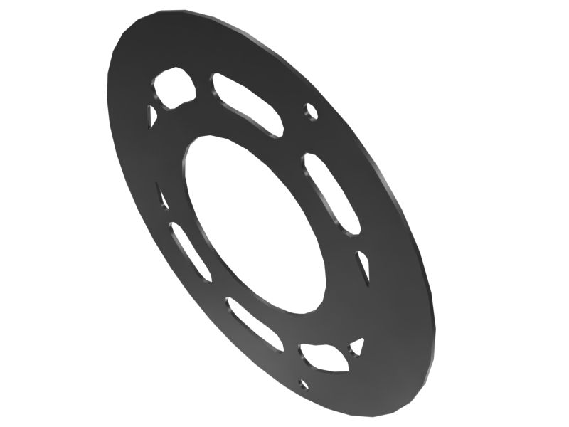 Пластина порта толщиной 1,57 мм