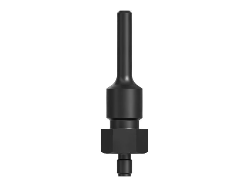 149-1976: Pozzetto termometrico in acciaio lunghezza 116 mm