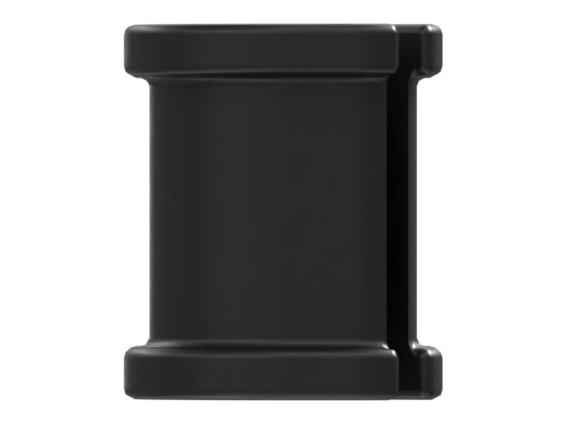 Резиновая втулка для гидравлической линии с двумя отверстиями