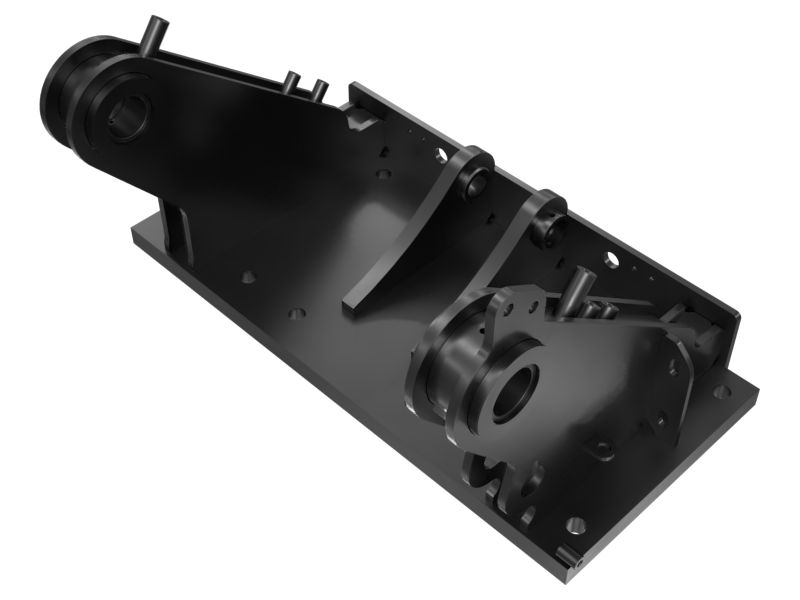 Cabin Tilt Platform Bearing Frame