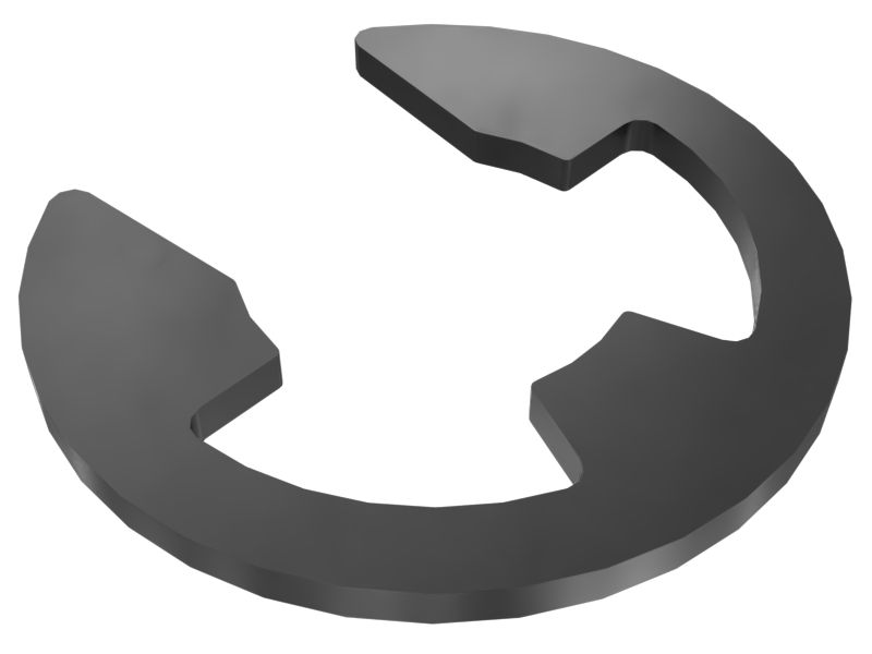 Внешнее стопорное кольцо с внутренним диаметром 9,96 мм в свободном состоянии