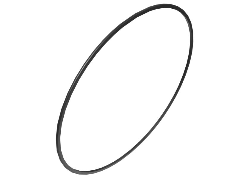 Уплотнительное кольцо типа "D-кольцо" с внутренним диаметром 285,8 мм