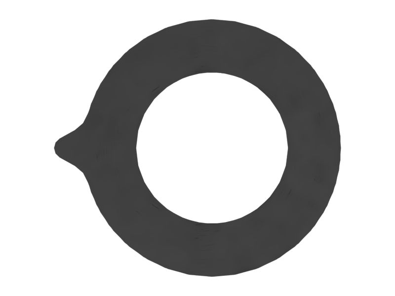 Регулировочная прокладка из углеродистой стали толщиной 0,5 мм