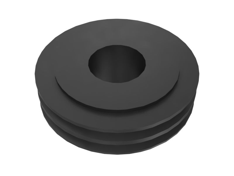 Шкив коленчатого вала с 2 канавками