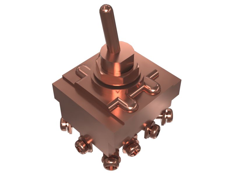 Четырехполюсный тумблер на 32 В