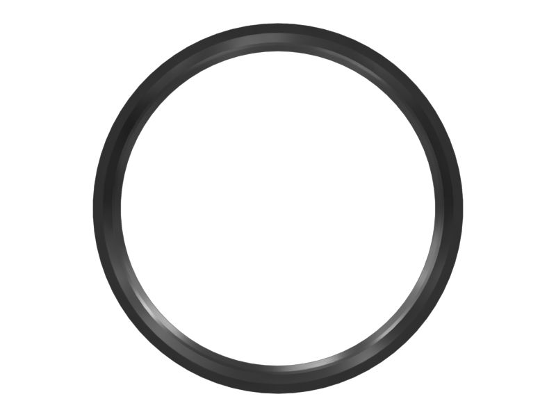 Вставка седла выпускного клапана, отлитая из стального сплава толщиной 36,50 мм