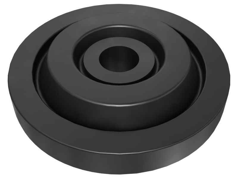 Гибкая резиновая опора 137 мм по внешнему диаметру