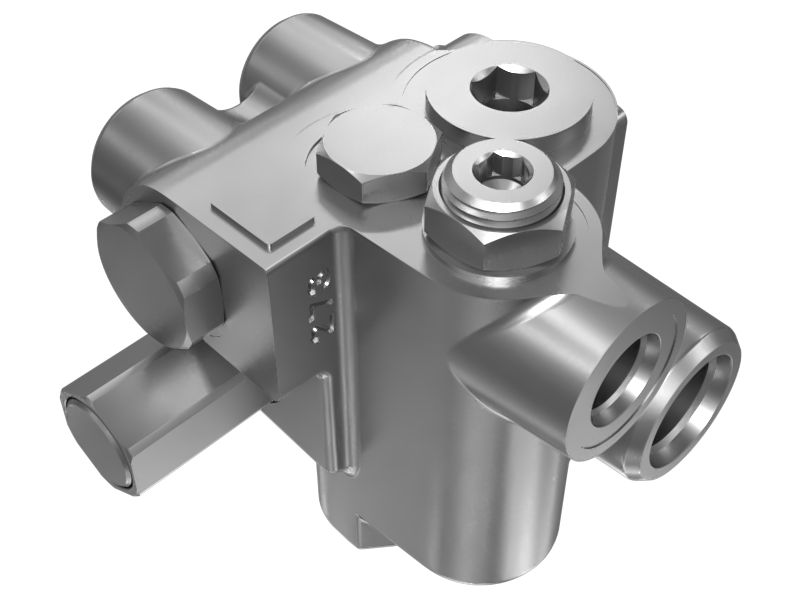 Зарядный клапан гидроаккумулятора