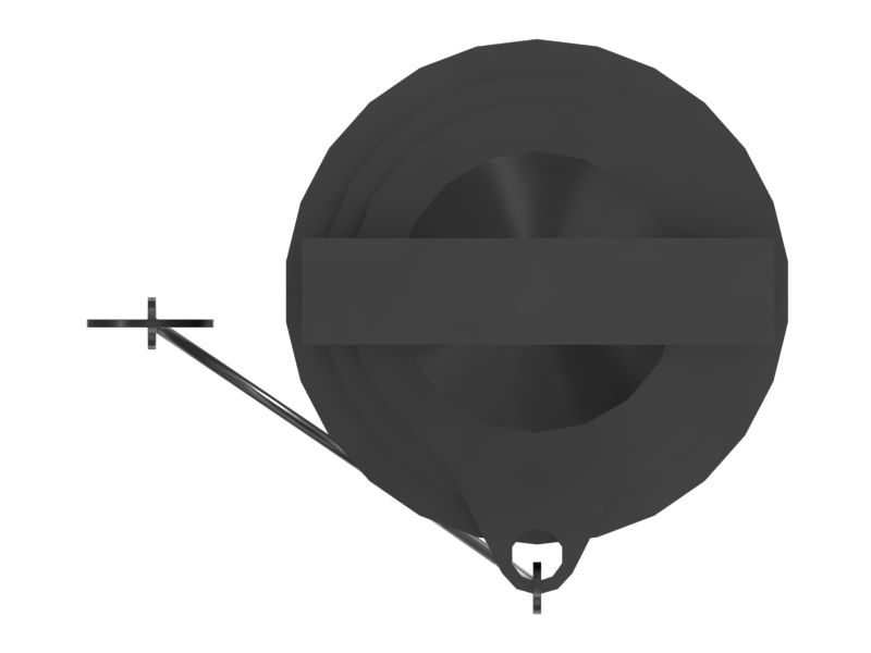Крышка заливной горловины моторного масла высотой 79,25 мм