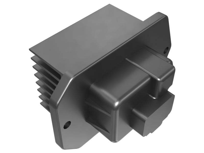 Блок управления нагнетательным вентилятором в сборе