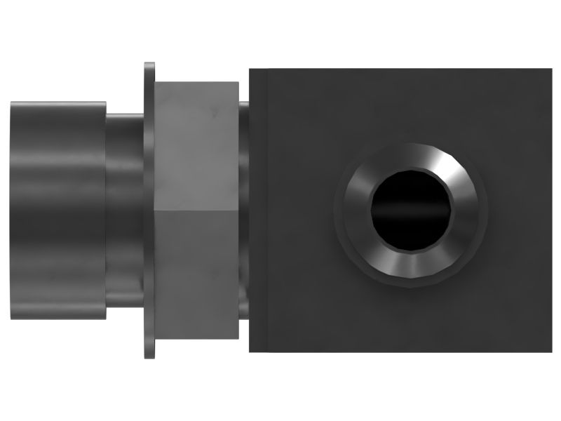 Коленчатый переходник длиной 49,30 мм под углом 90 градусов