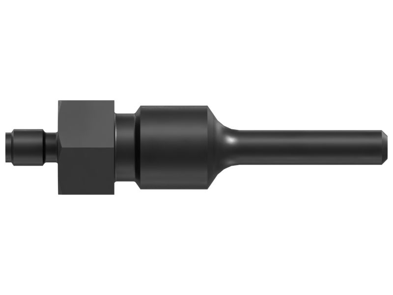 149-1976: Pozzetto termometrico in acciaio lunghezza 116 mm