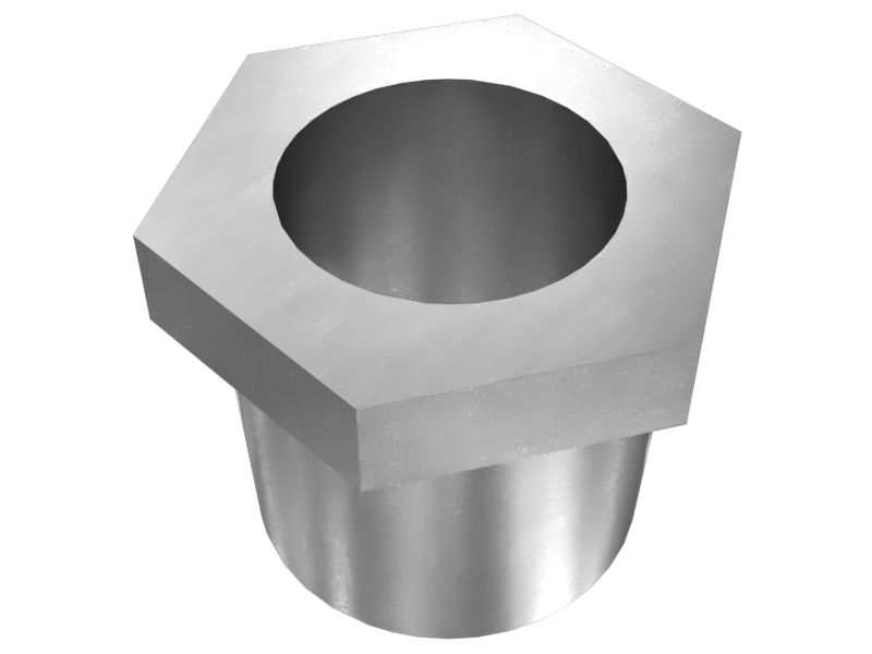 Прямой переходник длиной 50,00 мм