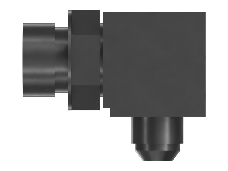 Коленчатый переходник длиной 49,30 мм под углом 90 градусов