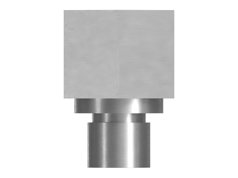 Прямой переходник с шестигранной головкой 1/2-20-2A