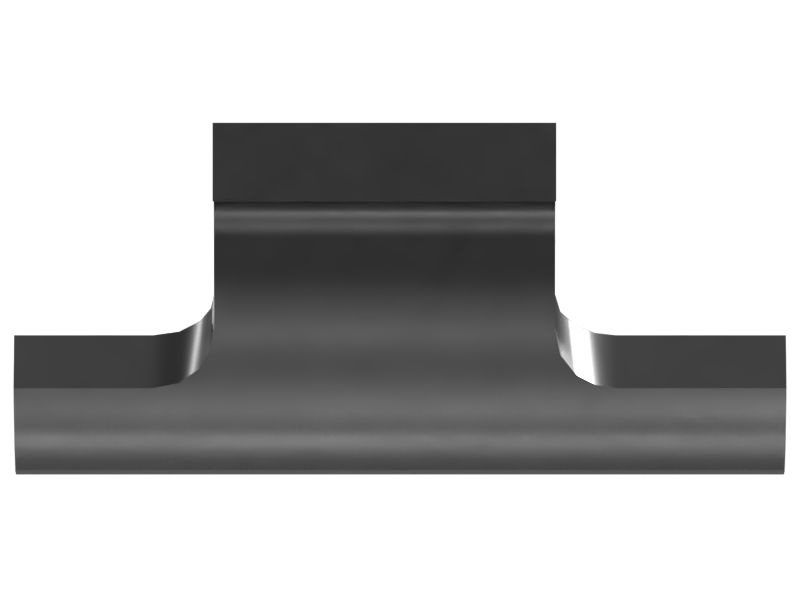 Зажим для половинного язычка с одной трубкой диаметром 12,70 мм