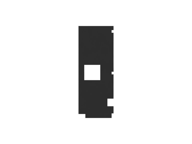 50mm Thick Engine Sound Suppression Insulation