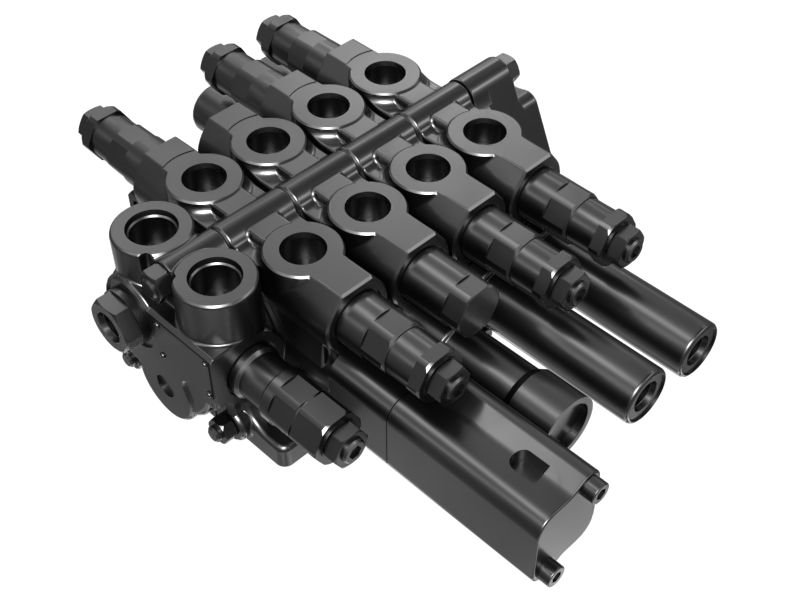 4 Bank Hydraulic Control Valve