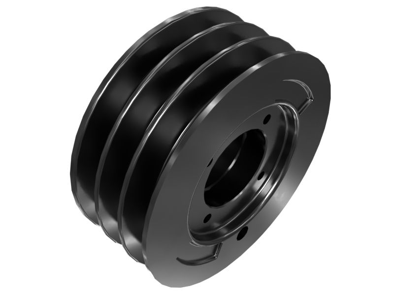 Шкив натяжителя ремня с 3 канавками