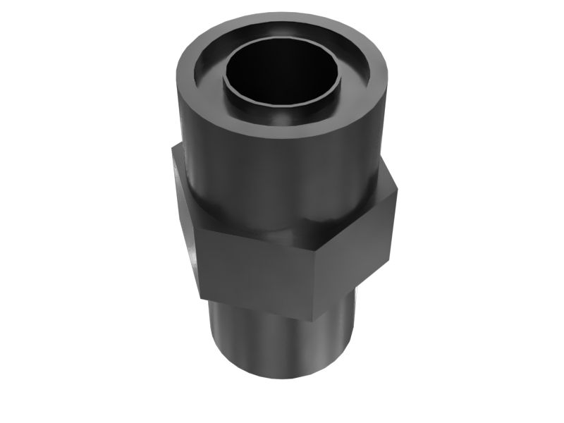 Прямой переходник длиной 33,50 мм