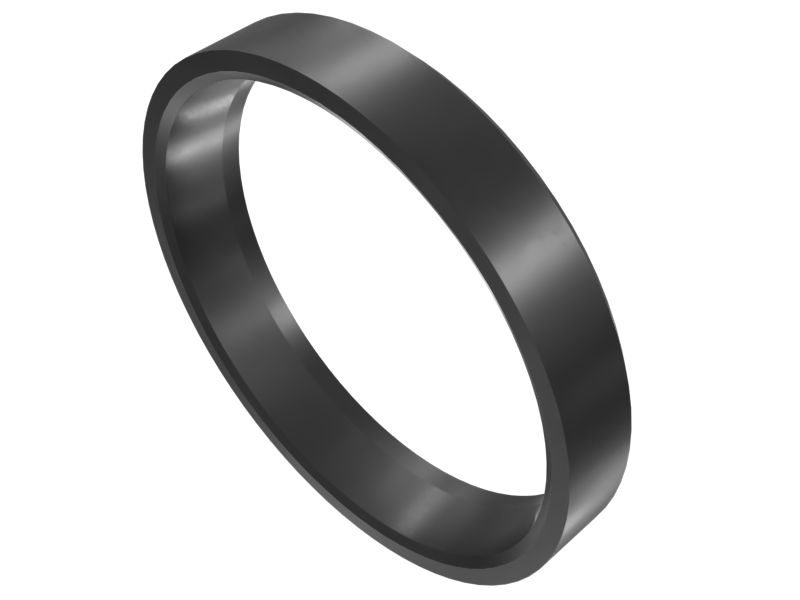 Вставное седло впускного клапана из литого стального сплава диаметром 45 мм